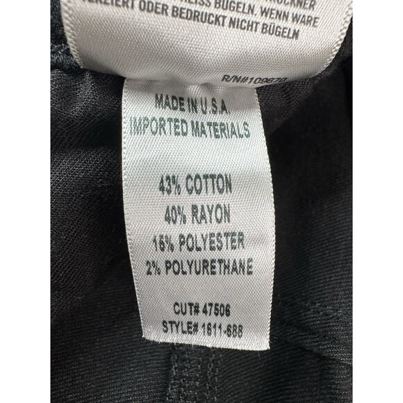 Citizens of Humanity Chrissy Jean Women's 26 Black Denim High Rise Skinny Emo - Picture 11 of 16